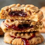 Peanut Butter and Jelly Cookies