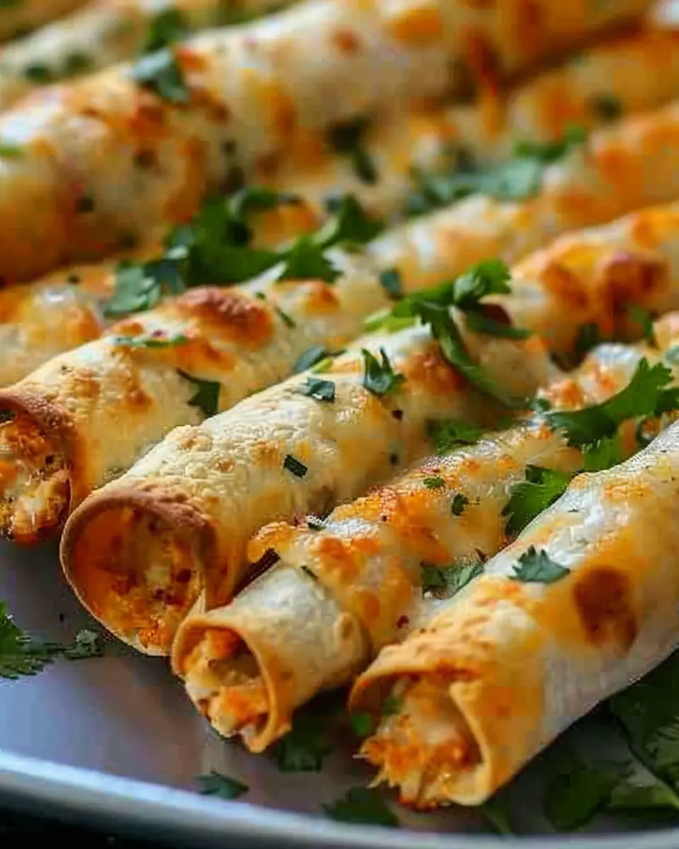 Crispy Chicken Taquitos: Easy and Flavorful Homemade Delight