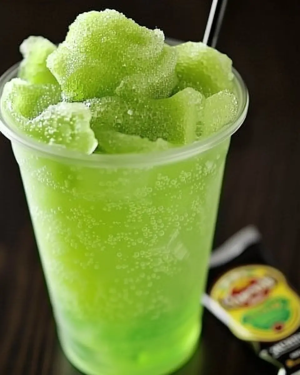 Crown Green Apple Slushie: A Refreshingly Easy Treat at Home