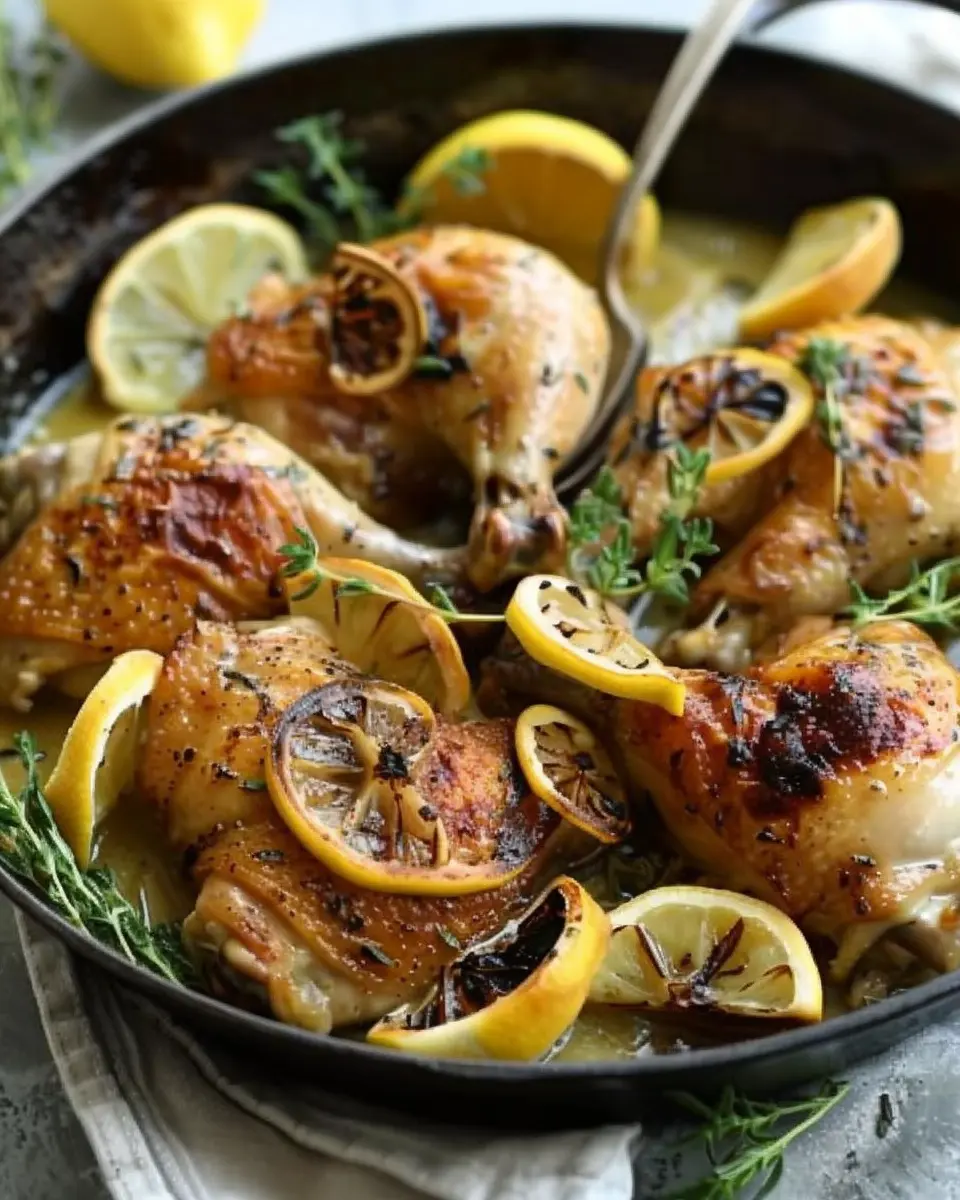 Ina Garten’s Skillet-Roasted Lemon Chicken: Easy &amp; Flavorful Delight