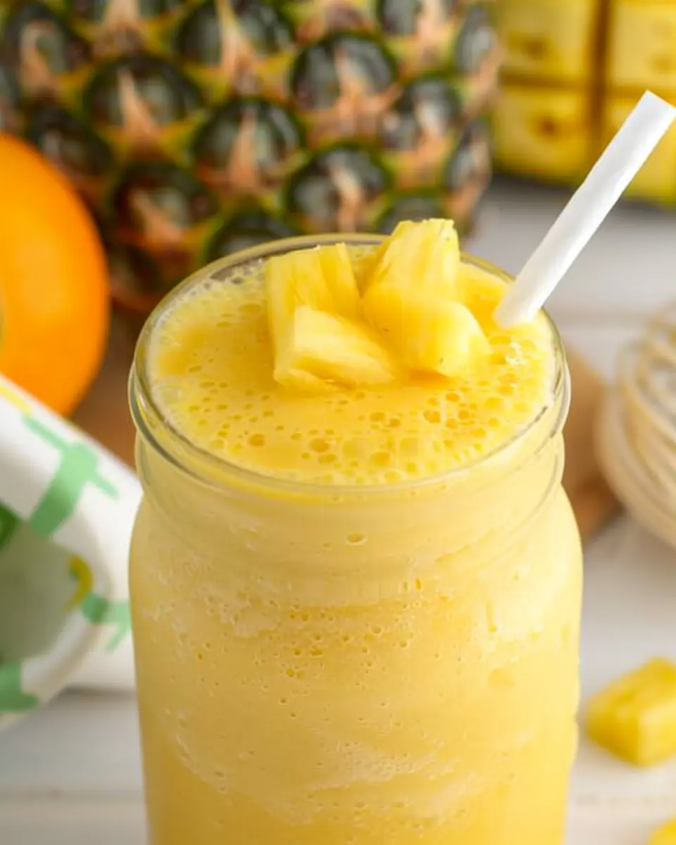 Pineapple Orange Smoothie: The Best Refreshing Blend for You