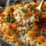 French Onion Chicken Rice Bake: Comfort in Every Bite