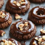 Chocolate Hazelnut Thumbprint Cookies Recipe