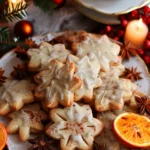 Orange Clove Christmas Cookies – Festive Spiced Shortbread
