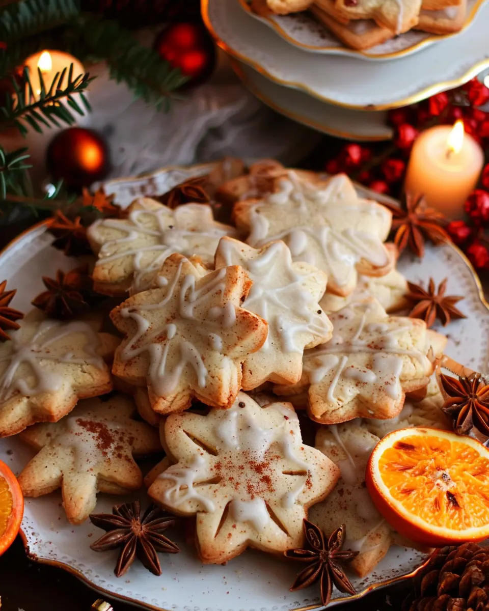 Orange Clove Christmas Cookies: Best Festive Spiced Shortbread