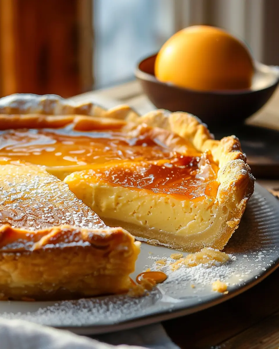 Golden Greek Honey Pie: An Indulgent Twist on Tradition