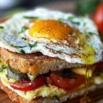Mediterranean Breakfast Sandwich