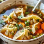 Comforting Potsticker Soup: A Delicious Hug in a Bowl
