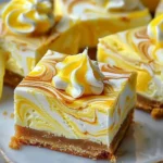 Best Lemon Marbled Cheesecake Bars – Ready in 30 Minutes