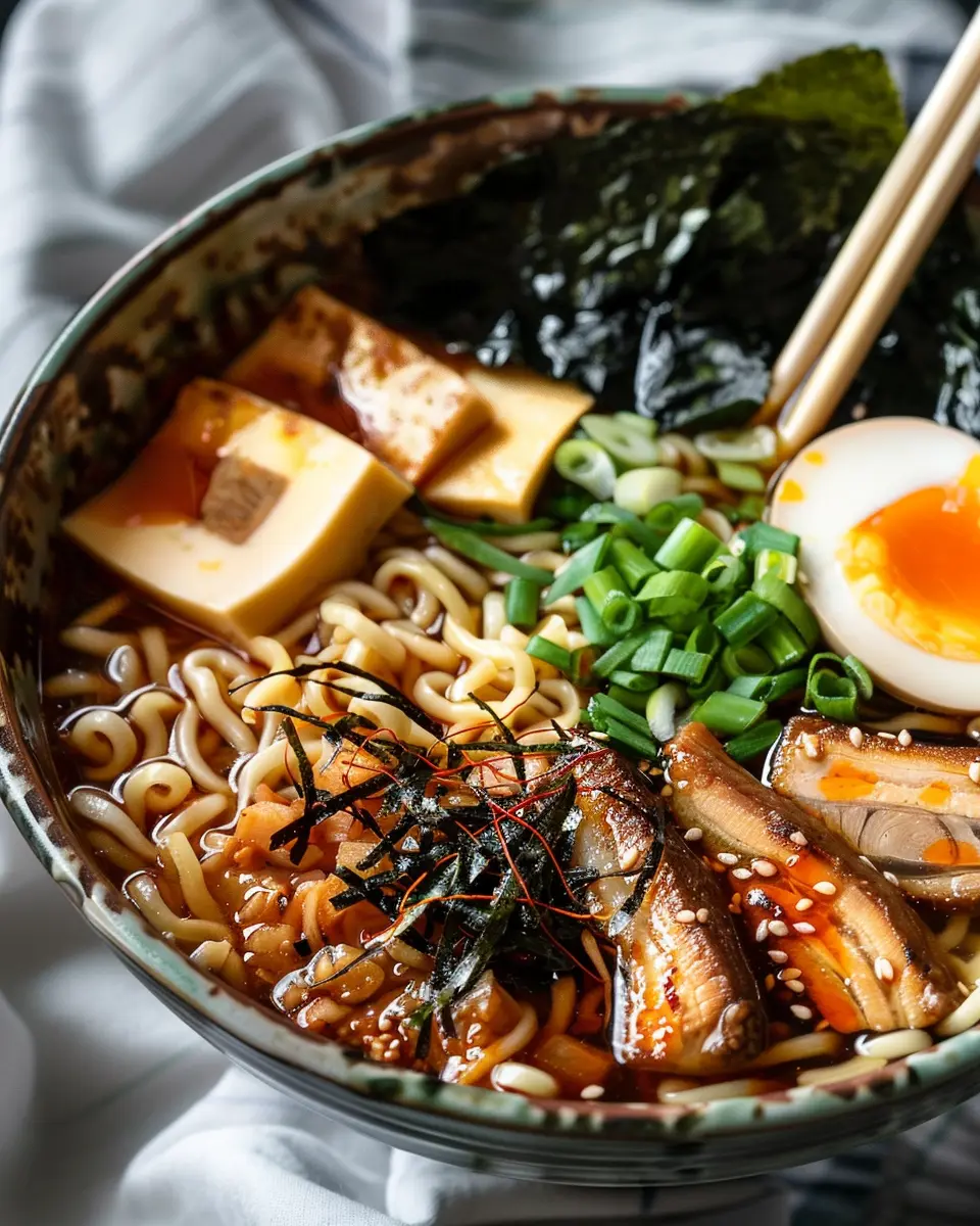 Vegan Shoyu Ramen: A Cozy Bowl of Flavorful Comfort