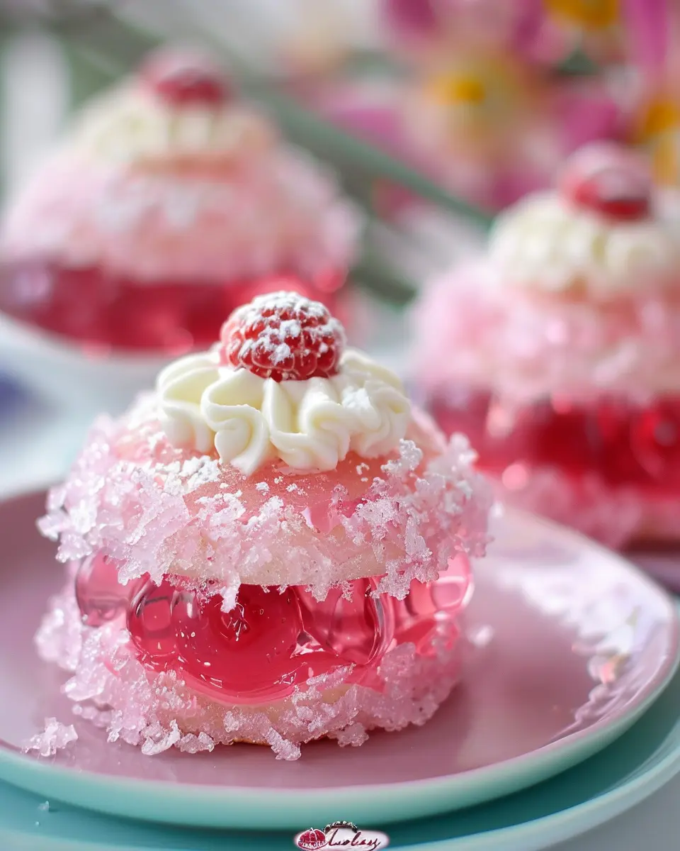 Old-Fashioned Pink Jelly Cakes: The Best Sweet Treat for Home Cooks