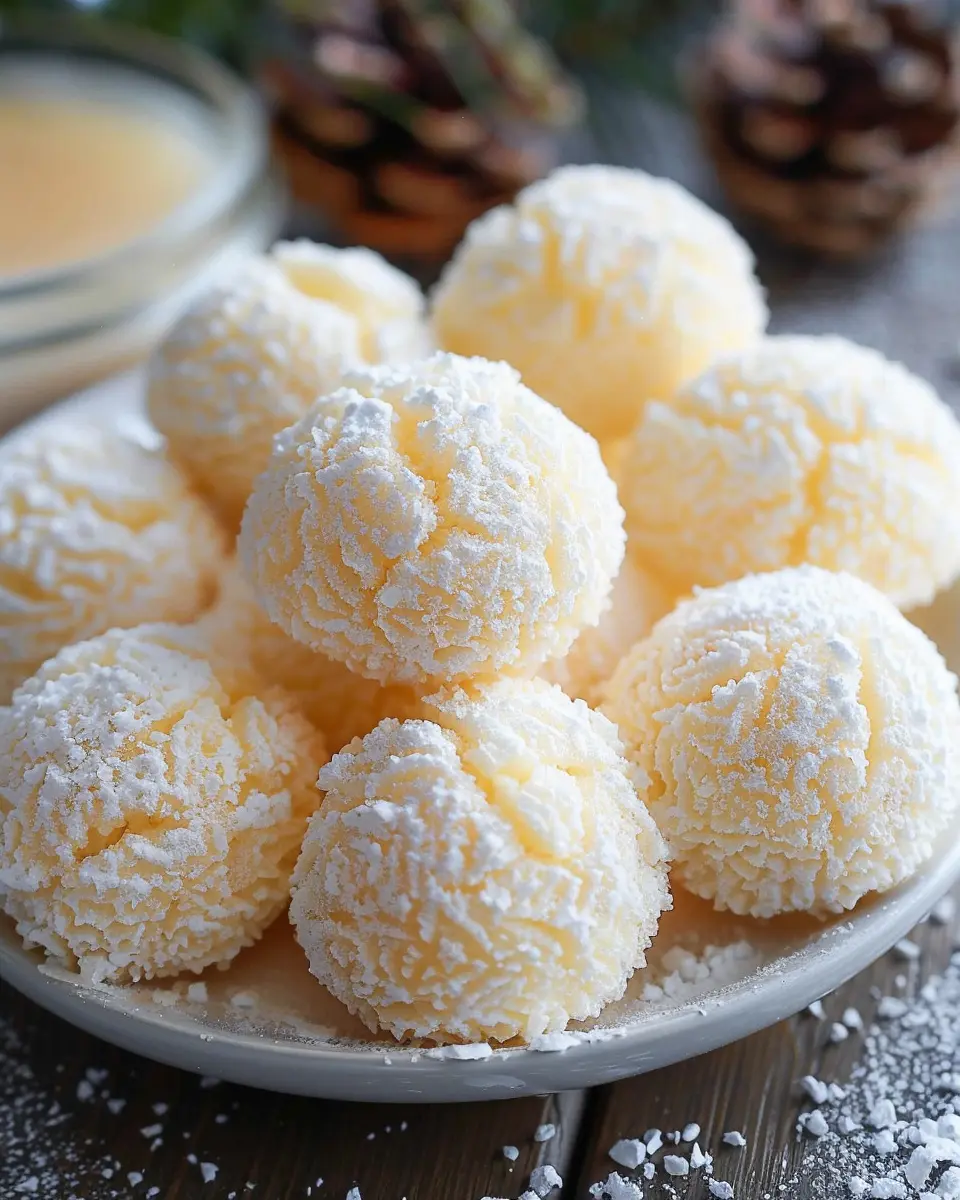 Sweetened Condensed Milk Snowballs: The Best Indulgent Treat
