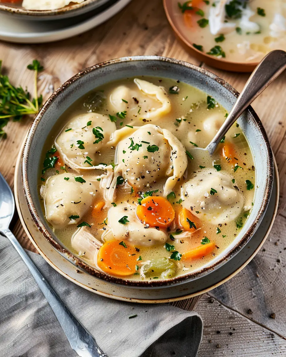 Hearty Dairy-Free Chicken Dumpling Soup: A Cozy Comfort Recipe