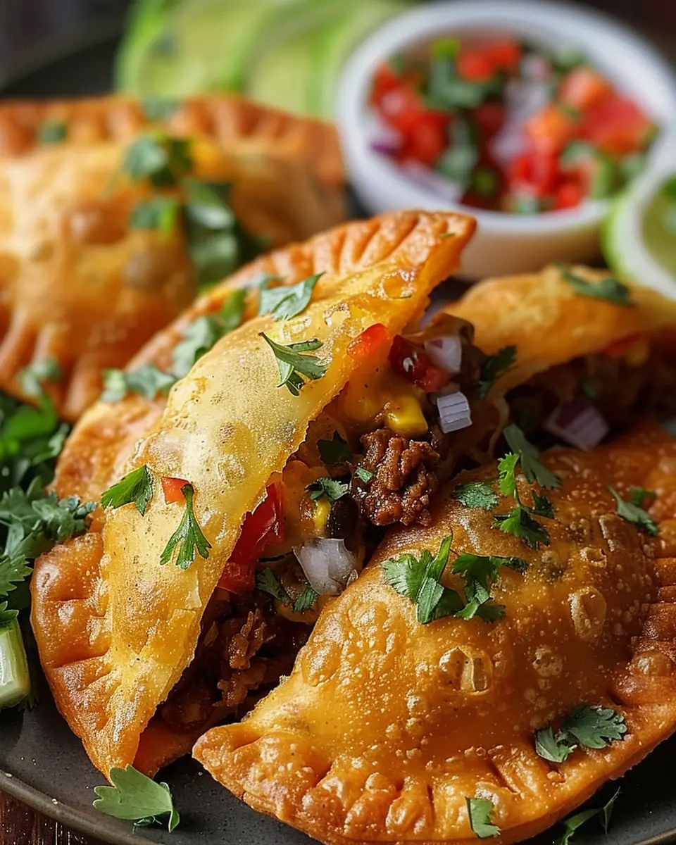 Spicy Crispy Mexican Taco Pockets: An Easy Taco Delight for All