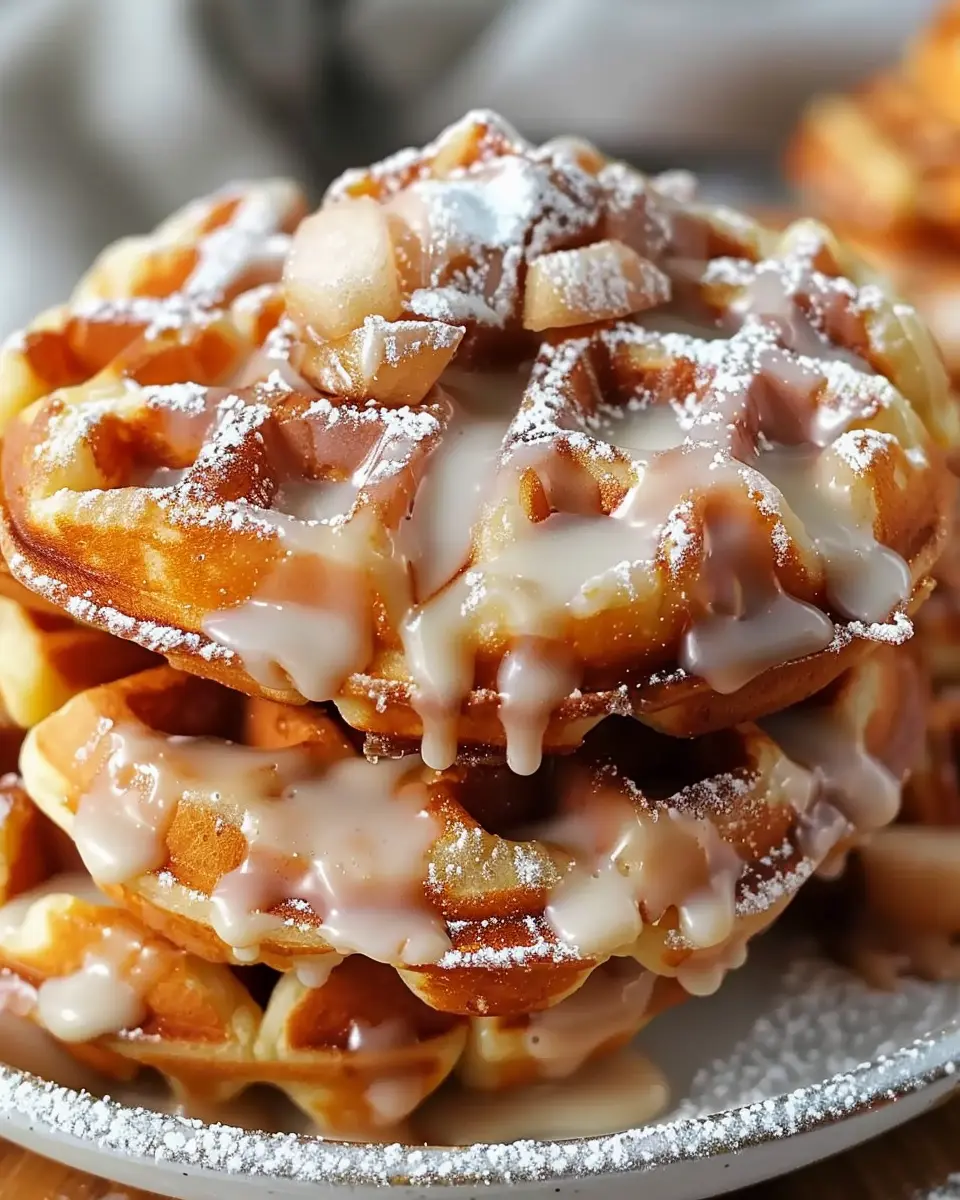 Apple Fritter Waffle Donuts: The Indulgent Mashup You’ll Love
