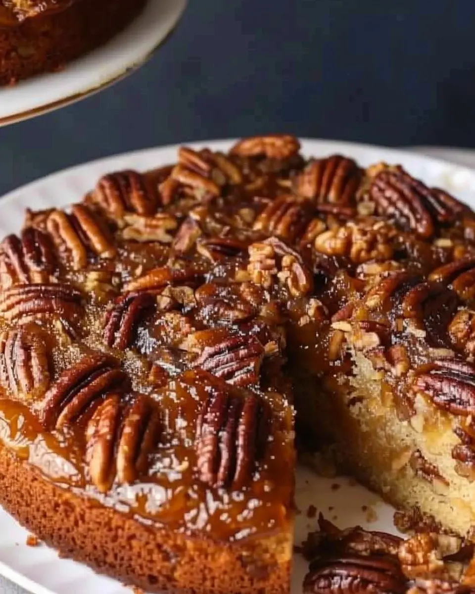 Vegan Pecan Upside Down Cake: The Best Indulgent Treat You’ll Love