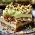 Pistachio Dream Cookie Bars