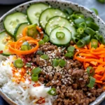 Quick & Easy Korean Ground Beef Bowl – Better Than Takeout!