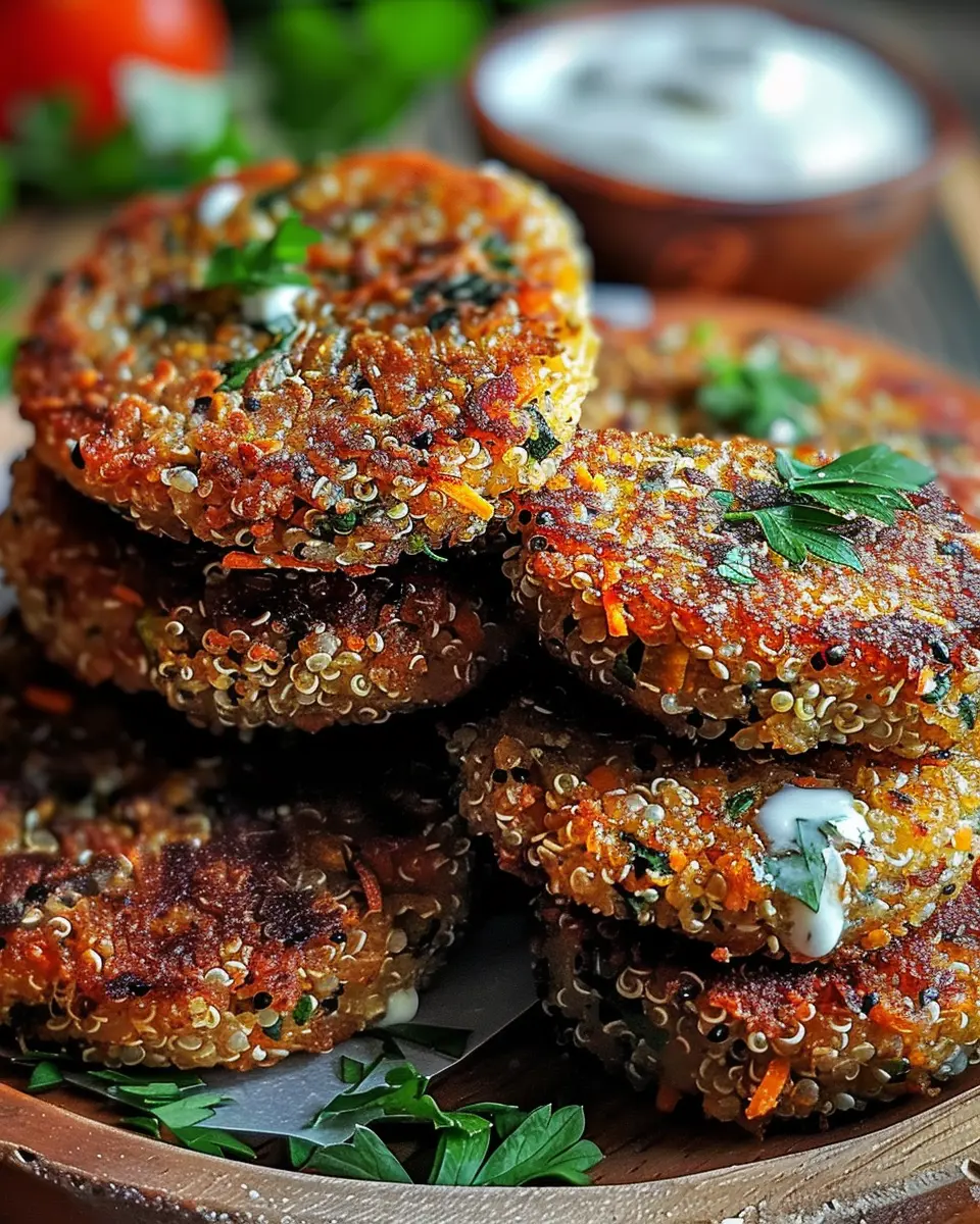 Delicious Crunchy Quinoa Veggie Patties for Ultimate Comfort at Home
