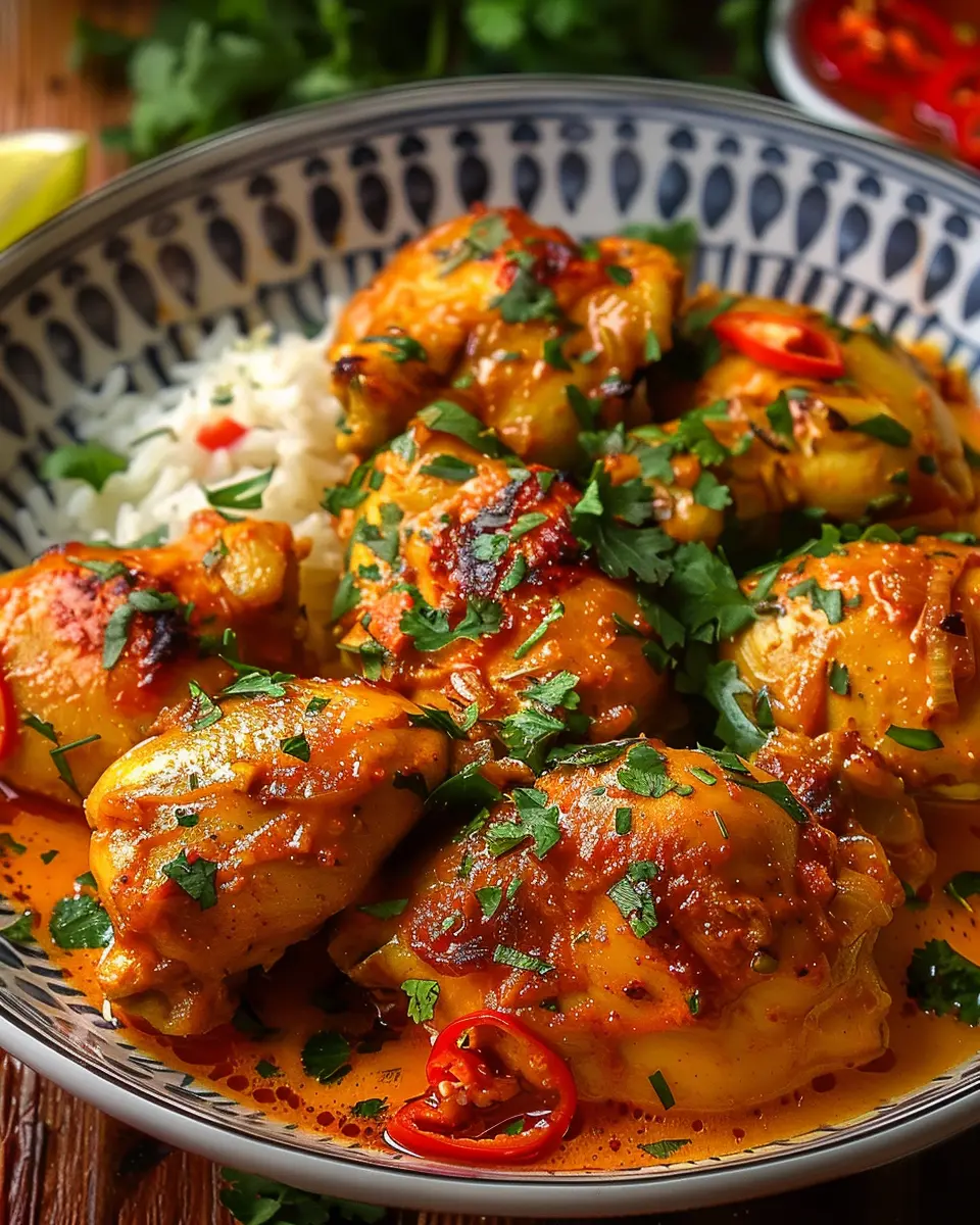 Spicy Brazilian Coconut Chicken: A Juicy Twist on Comfort Food