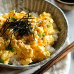 Miso scrambled eggs (Japanese-style)
