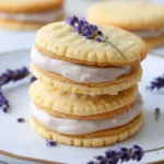 Lemon Lavender Sandwich Cookies Recipe