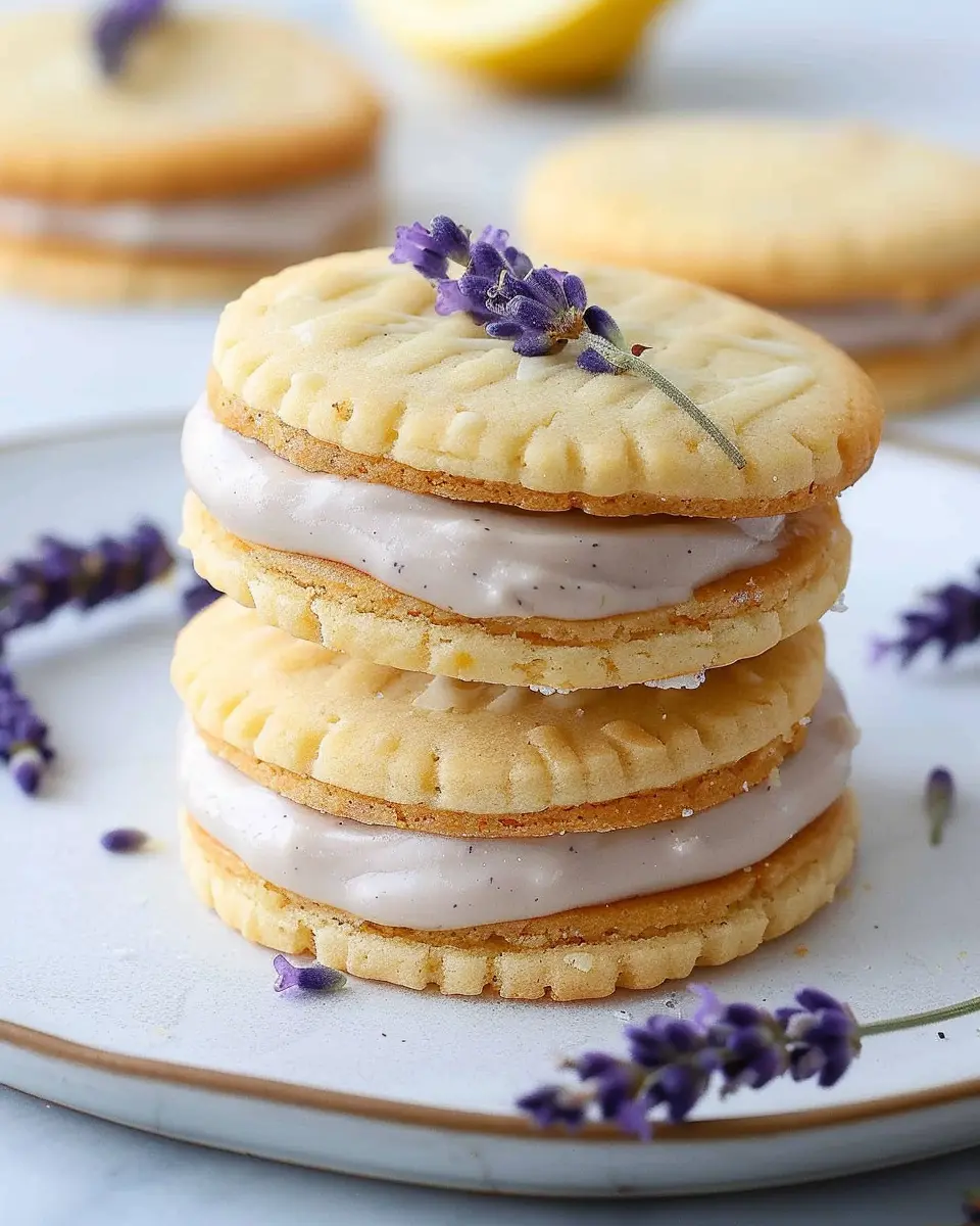 Lemon Lavender Sandwich Cookies: The Best Treat for Your Sweet Tooth