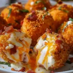 Buffalo Chicken Bacon Mozzarella Bombs
