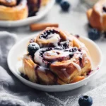 Blueberry Cinnamon Rolls [55 Minutes]