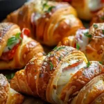 Mozzarella Pepperoni Croissant Rolls
