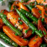Honey Glazed Carrots & Green Beans