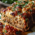 Juicy Garlic Parmesan Chicken Meatloaf: Comfort Food Delight