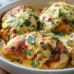Mexican Chicken with Cheese Sauce Recipe