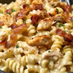 Chicken Bacon Ranch Pasta