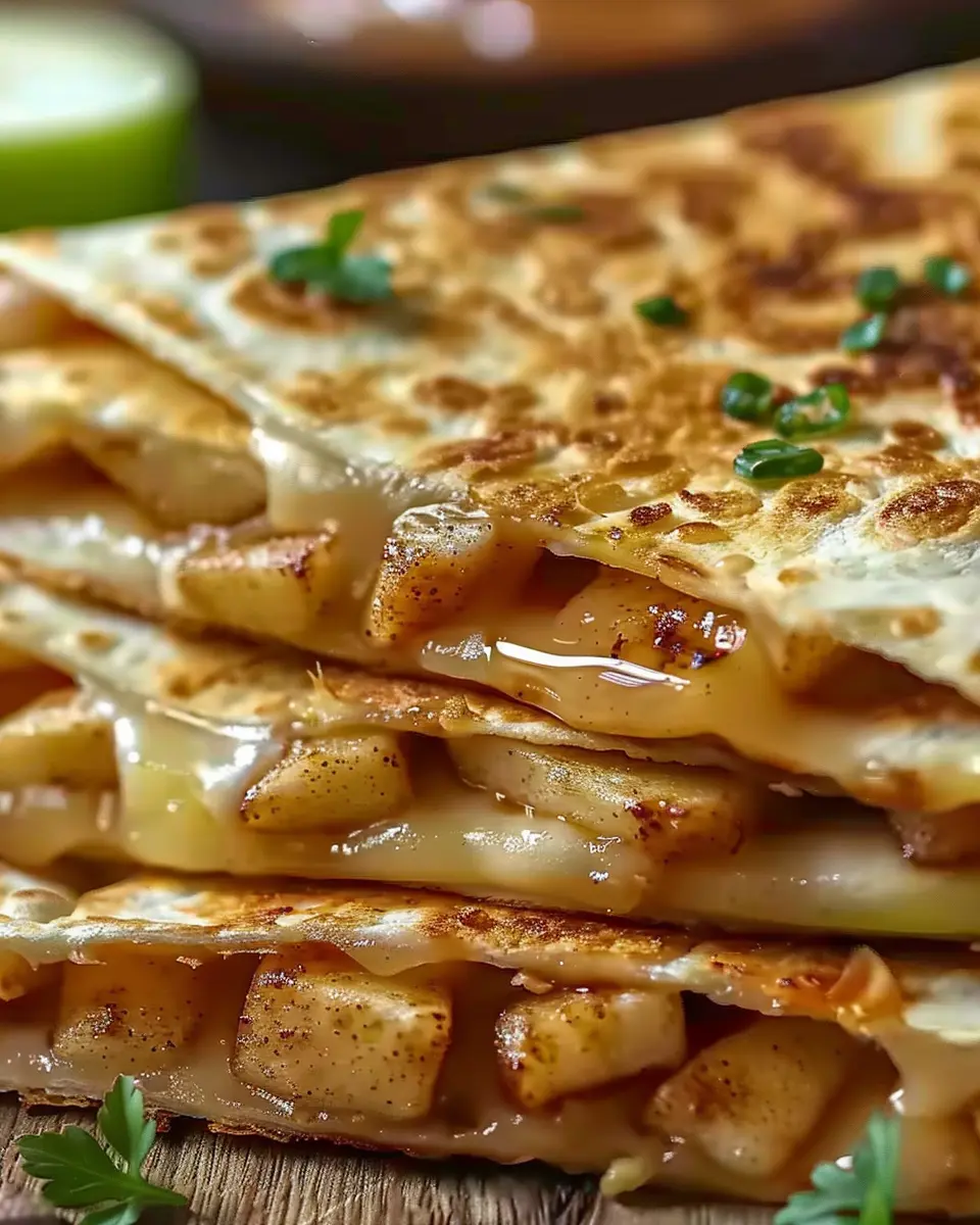 Apple Cinnamon Breakfast Quesadillas: Easy and Indulgent Recipe