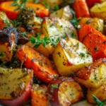 Deliciously Easy Slow Cooker Roasted Fall Vegetables