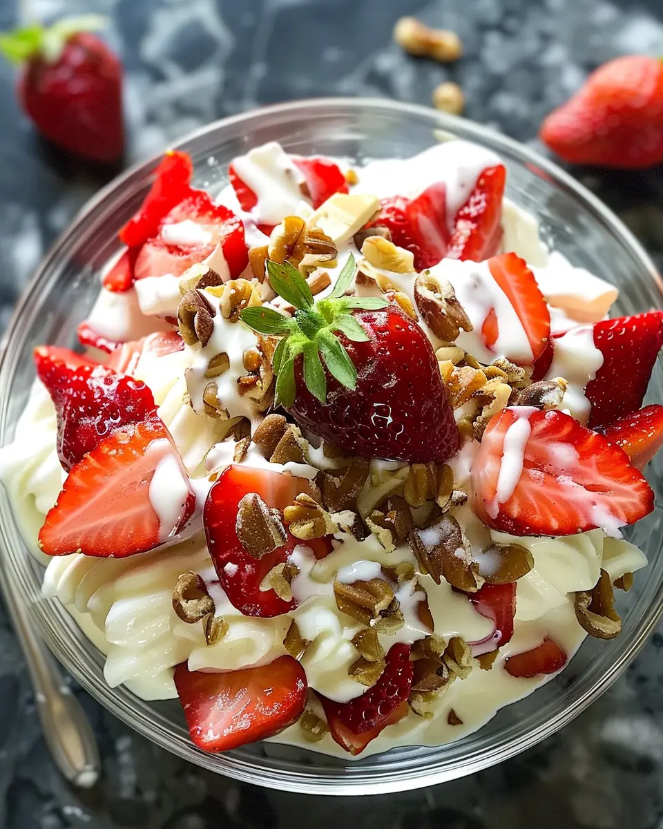 Strawberry Dessert Salad: Easy, Refreshing Treat for Summer Days