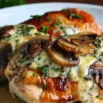 Gouda & Mushroom Stuffed Chicken