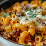 One Pot Beefaroni: Comfort Food Made Easy for Busy Nights