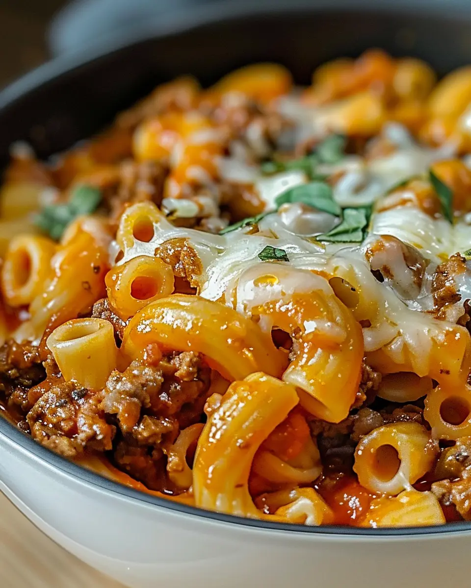 One Pot Beefaroni: Easy Comfort Food for Busy Nights