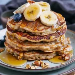 Healthy Banana Oatmeal Pancakes