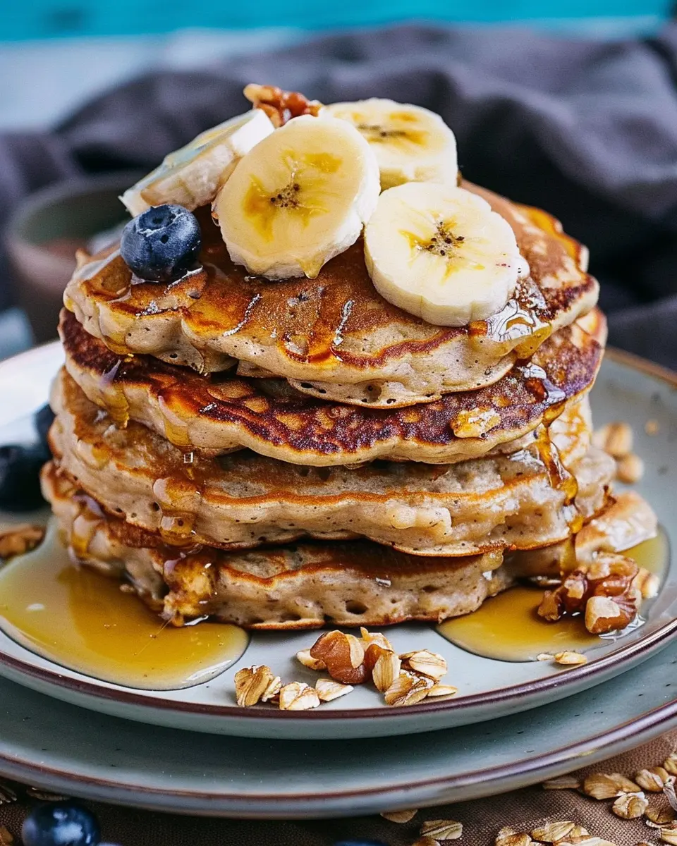 Healthy Banana Oatmeal Pancakes: Easy Recipe for a Guilt-Free Morning