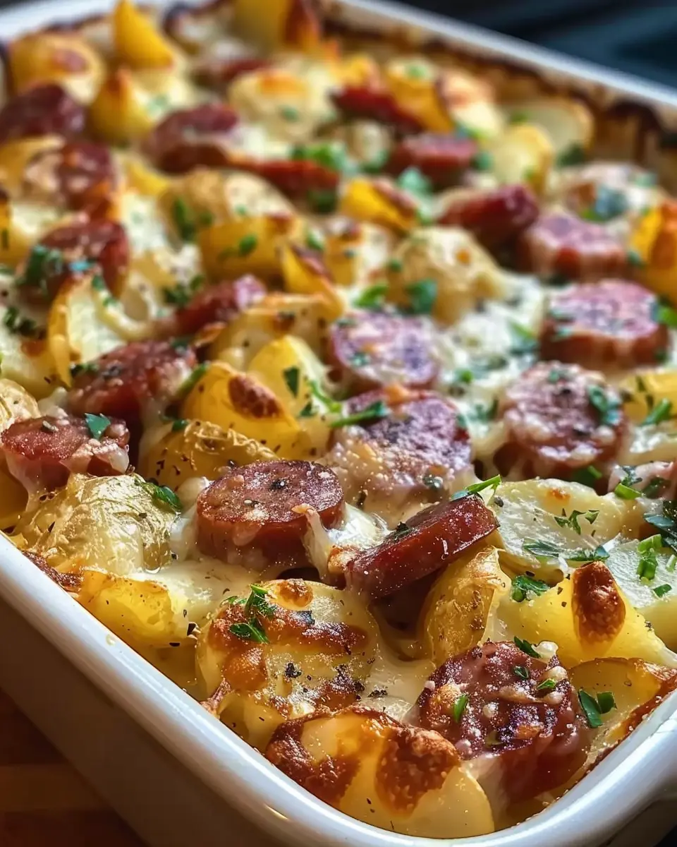 Cheesy Ranch Potatoes and Smoked Sausage: The Ultimate Comfort Dish