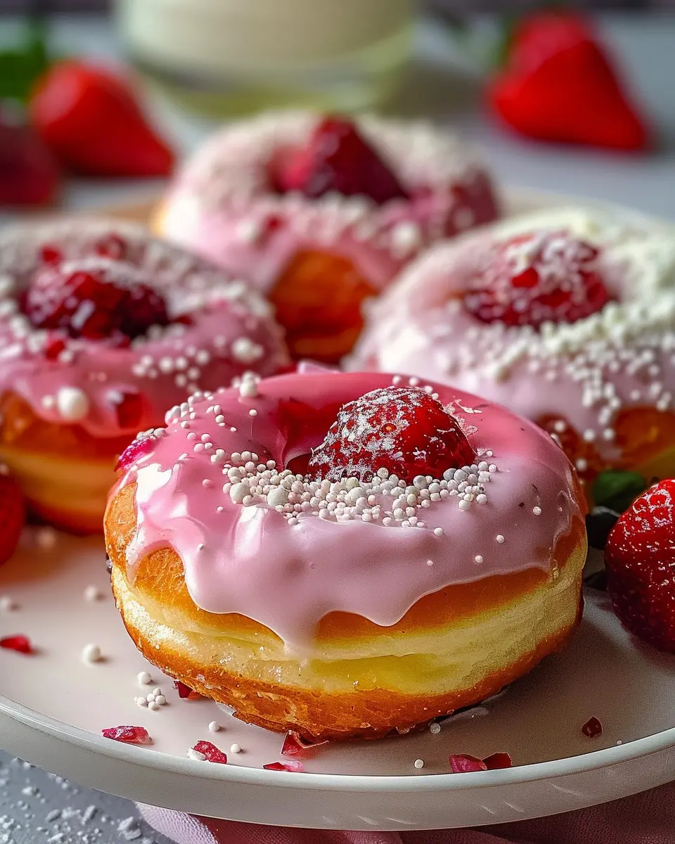 Strawberry Cheesecake Donuts: Easy Recipe for a Sweet Indulgence