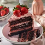 Strawberry Chocolate Cake