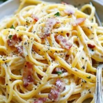 Creamy Bacon Carbonara Pasta: A Restaurant-Quality Treat at Home