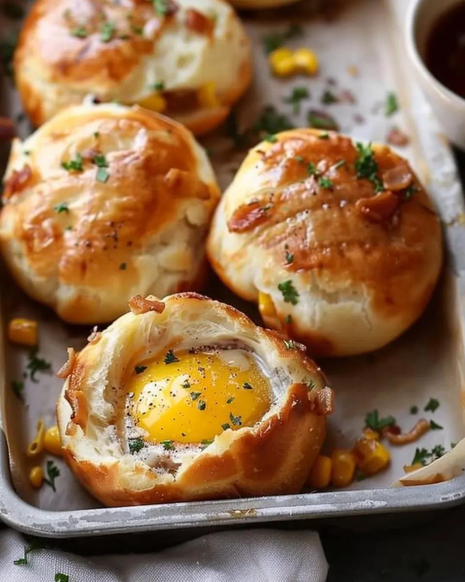 Breakfast Bombs: Easy Turkey Bacon and Chicken Ham Delights