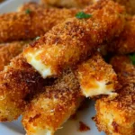 Glorious Air Fryer Mozzarella Sticks: 6 Minute Magic