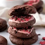 Valentine Ganache Cookies