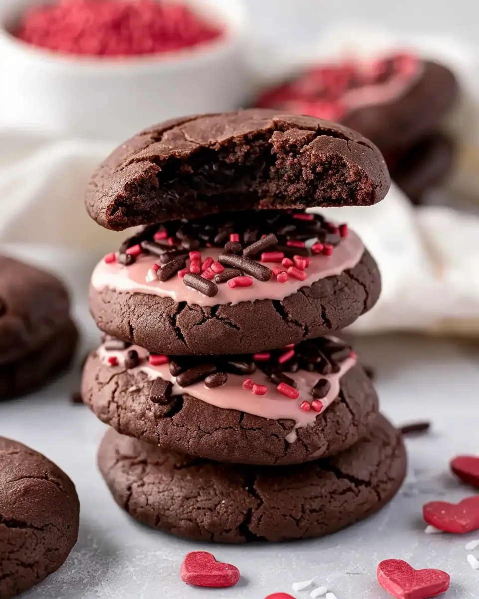 Valentine Ganache Cookies: Indulgent Treats for Sweethearts